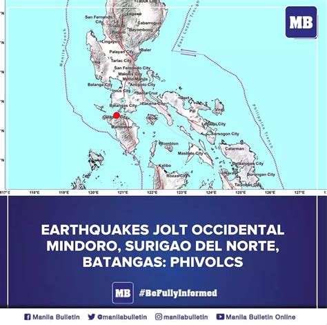 Magnitude 4.7 quake hits Occidental Mindoro — Phivolcs.